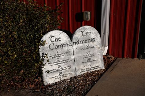 ed junior|Thou Shalt Not Post the Ten Commandments in the Classroom.